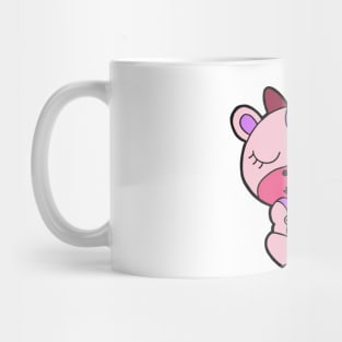 Sitting Cow - Strawberry Milkshake Cow Mug